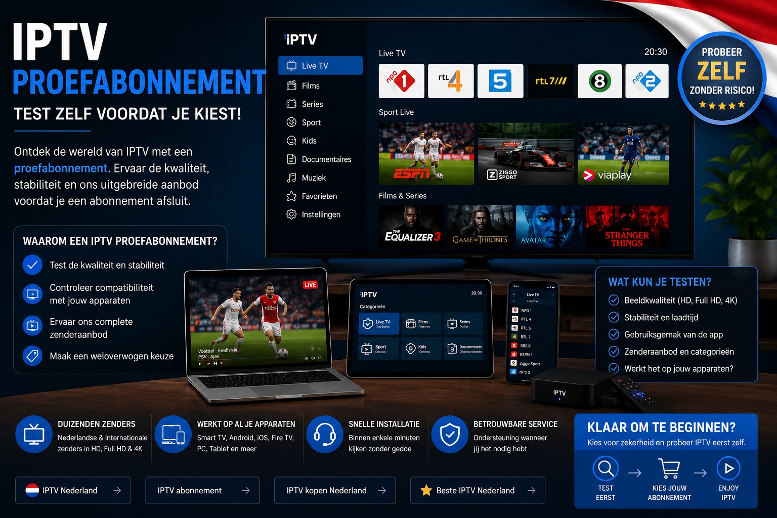 IPTV Proefabonnement